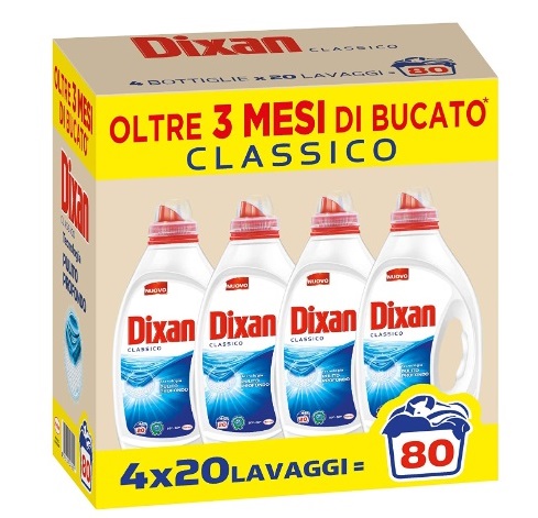 DIXAN LAVATRICE LIQUIDO 1LT X 4